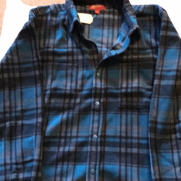 Arizona Jean Company Other - Flannel Shirt Jacket Two Pocket Snap Front